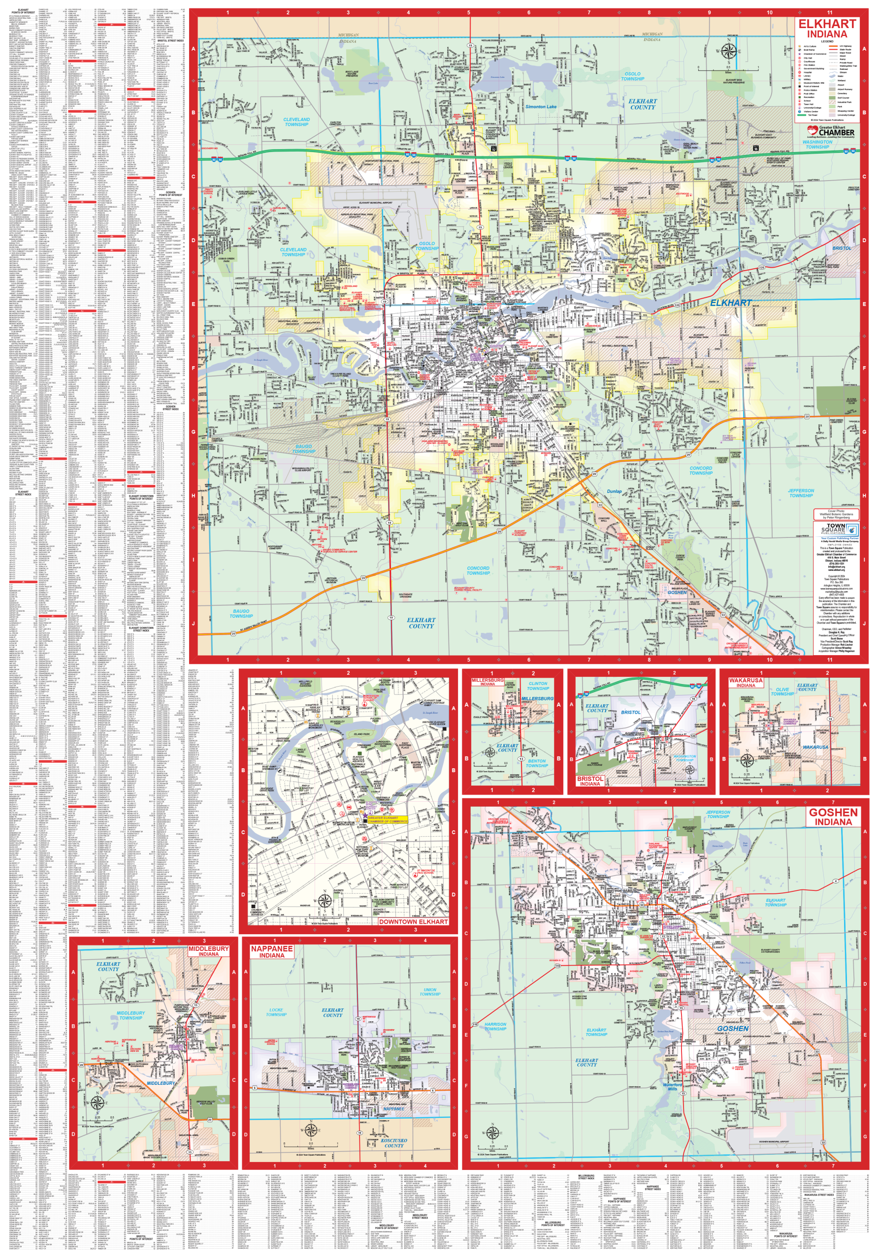 Elkhart Map Side 28x40