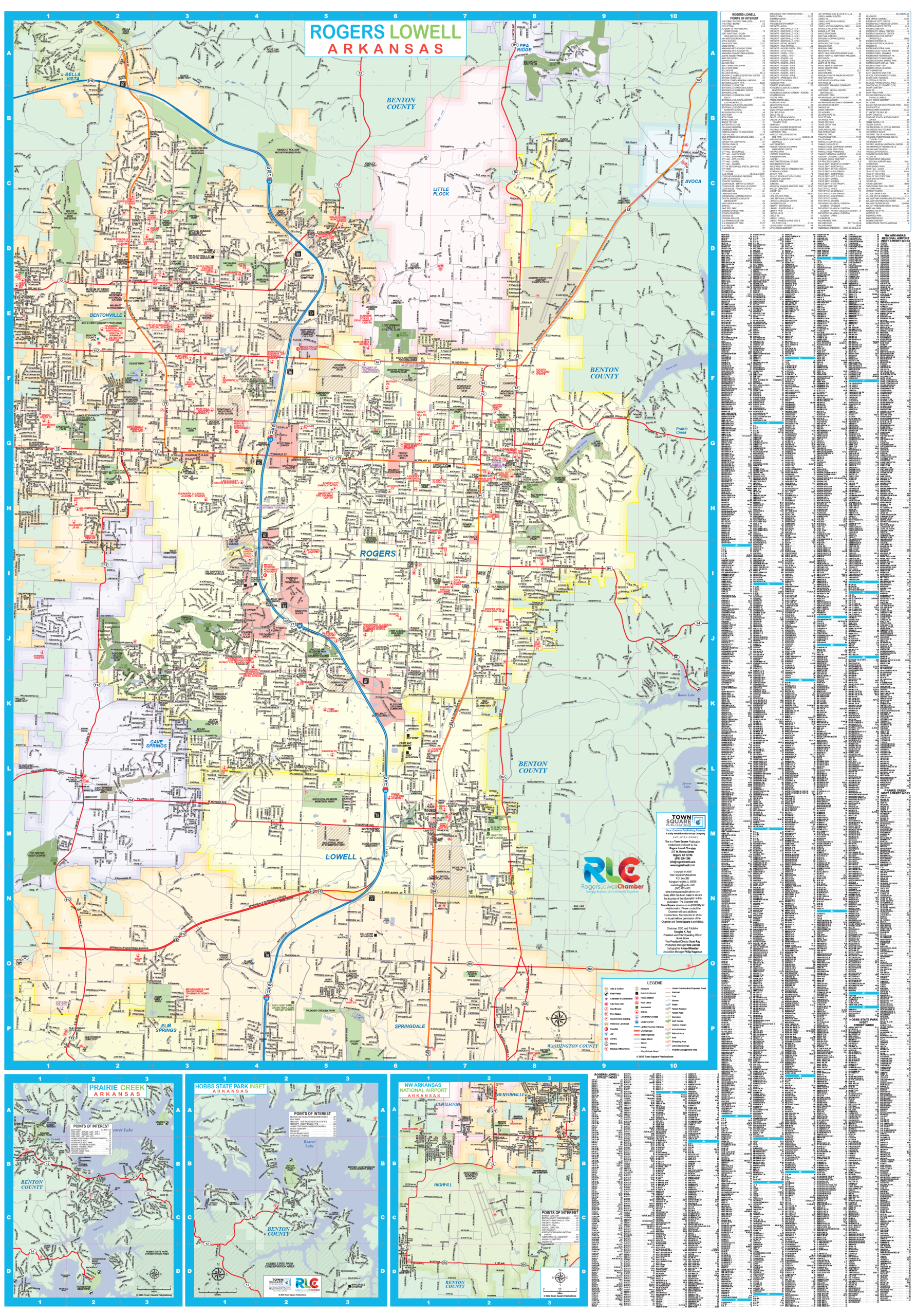 Rogers Map Side 28x40